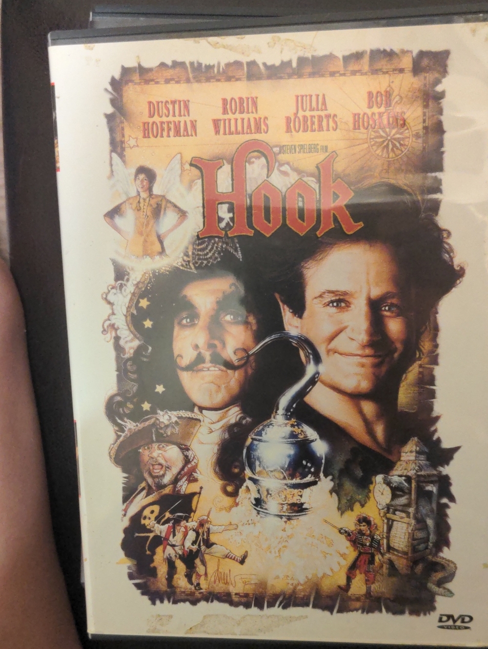 Hook Movie W/ Robin Williams Peter Pan Tinkerbell Disney Pirate Ship Mermaid